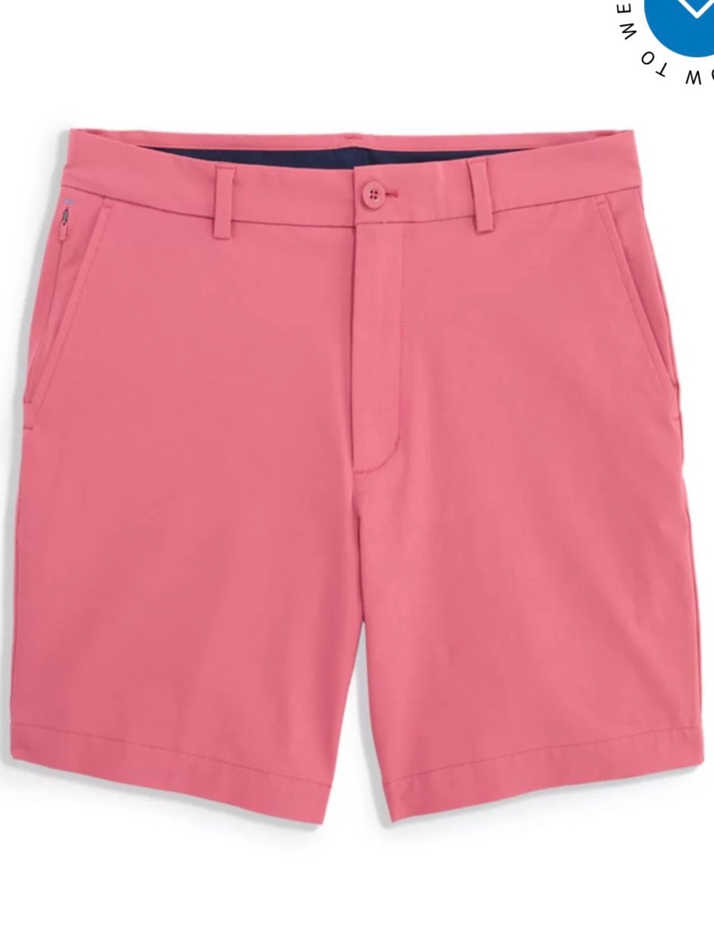 Vineyard Vines On The Go shorts salmon 32 new